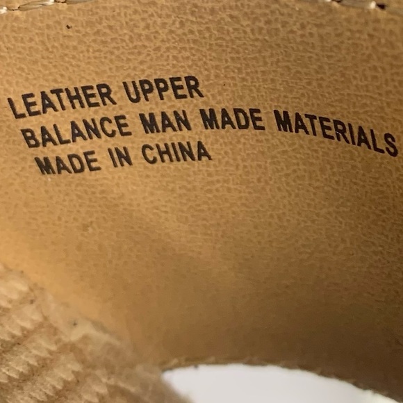 b.o.c. Black Soft Leather Flower Slingback Cork Heels Sandals Sz 9/40.5 - Picture 9 of 9